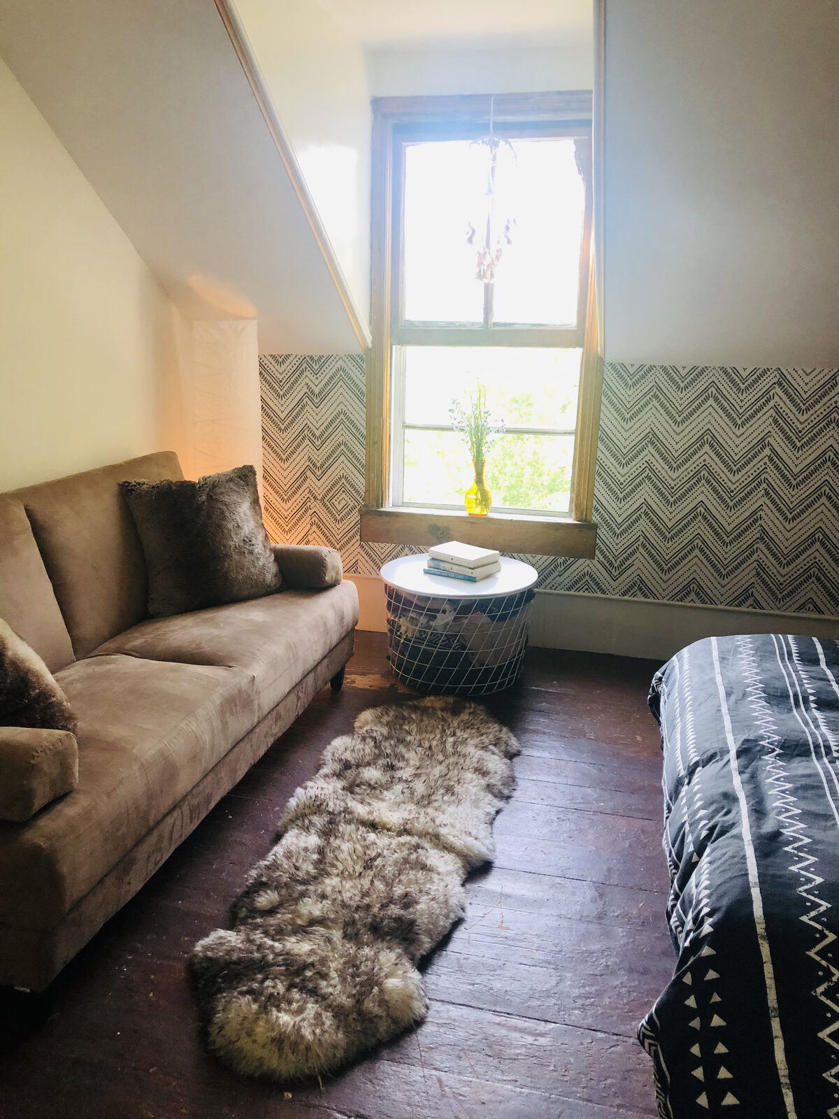 Restful upstairs bedroom