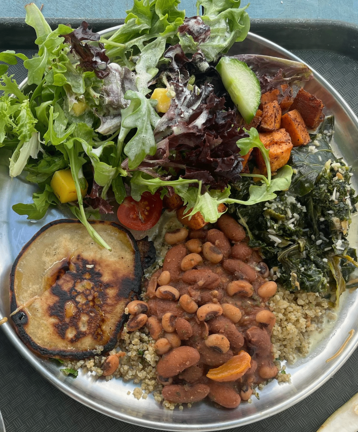 Fresh homemade retreat meal