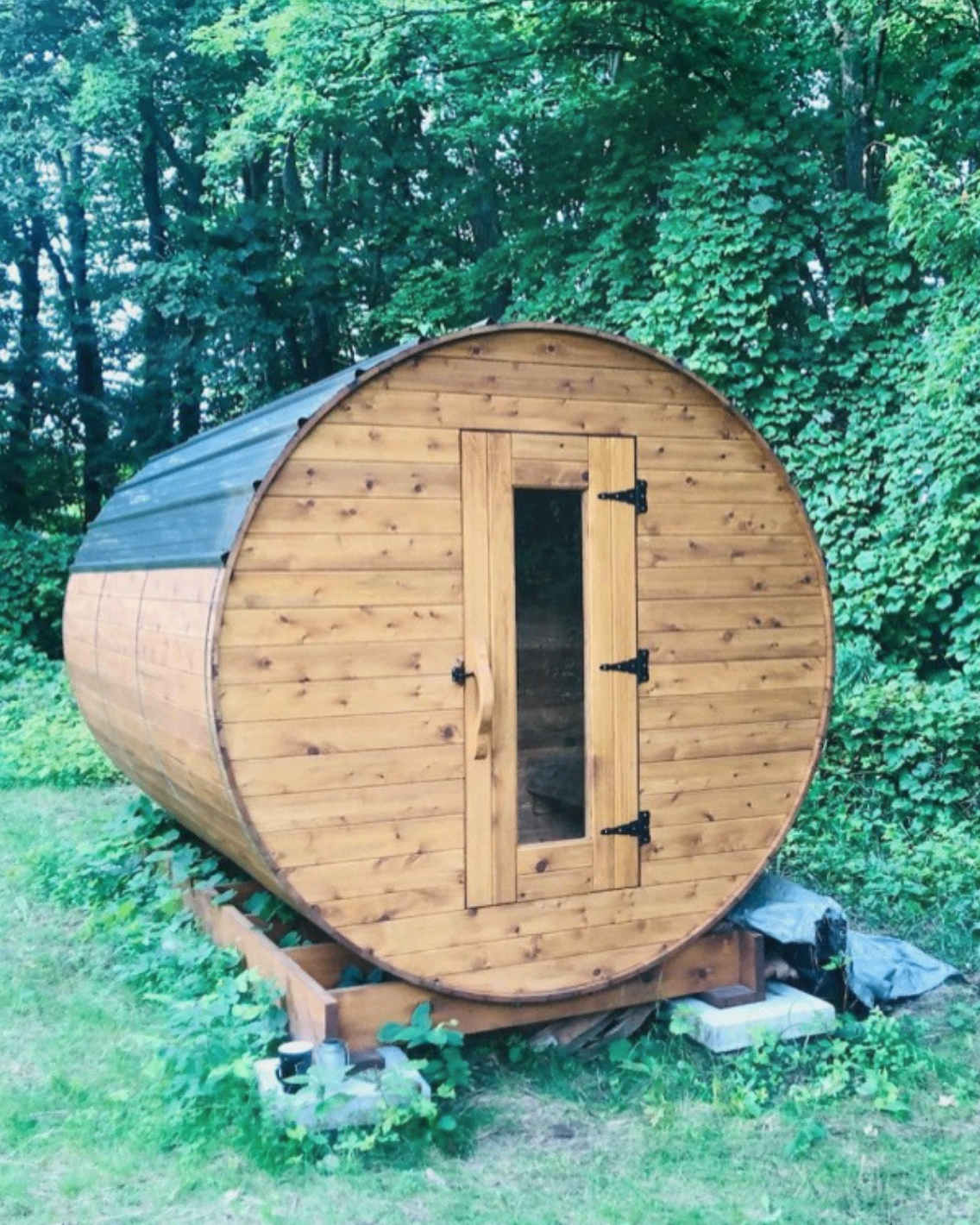 Forest sauna